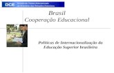 Divisão de Temas Educacionais do Ministério das Relações Exteriores DCE Brasil Cooperação Educacional Políticas de Internacionalização da Educação Superior.