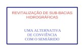 REVITALIZAÇÃO DE SUB-BACIAS HIDROGRÁFICAS UMA ALTERNATIVA DE CONVIÊNCIA COM O SEMIÁRIDO.