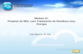 Hamilton K. M. Ida Módulo IV: Projetos de MDL com Tratamento de Resíduos e/ou Energia.