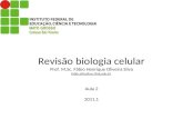 Revisão biologia celular Prof. M.Sc. Fábio Henrique Oliveira Silva fabio.silva@svc.ifmt.edu.br Aula 2 2011.1 fabio.silva@svc.ifmt.edu.br.