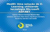 Brasil MedEl: Uma solução de E- Learning utilizando tecnologia Microsoft ASP.NET Autores: Glaucon Henrique Mauricio Maia CoAutores: Atila Correia, Waner.