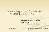 Marketing e distribuição de MICROSSEGUROS Marcelo da Rocha Azevedo Setembro de 2011 gruposeguros@xelcon.com.br.