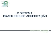 Organização Nacional de Acreditação 23/08/2007 O SISTEMA BRASILEIRO DE ACREDITAÇÃO.