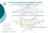 Polineuropatia Amiloidótica Familiar Bases moleculares de uma doença portuguesa …adormecimento, formigueiro, falta de sensibilidade… Assim é a Paramiloidose…