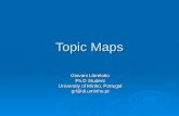 Topic Maps Giovani Librelotto Ph.D Student University of Minho, Portugal grl@di.uminho.pt.