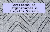 Avaliação de Organizações e Projetos Sociais Luis Stephanou.