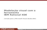 Modelação Visual com o IBM Rational XDE, João Pascoal Faria, v0.1, 11/Out/2004 1 Modelação visual com a ferramenta IBM Rational XDE (versão para o Microsoft.
