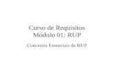 Curso de Requisitos Módulo 01: RUP Conceitos Essenciais de RUP.