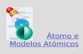 Átomo e Modelos Atómicos. Demócrito (Sec. V a.c.) Átomo Demócrito (460 – 370 A.C.) defendeu a ideia de que a matéria era composta por pequeníssimas partículas.