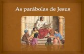 A palavra portuguesa "parábola", vem diretamente do grego "parabolé", significando "pôr ao lado de", com o sentido de "comparar", a fim de servir especificamente.