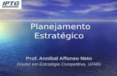 Planejamento Estratégico Prof. Annibal Affonso Neto Doutor em Estratégia Competitiva, UFMG.