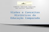 Visões e Conceitos Históricos da Educação Comparada.