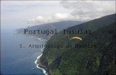 Portugal Insular 1. Arquipélago da Madeira. Localização : O arquipélago da Madeira é constituído pelas ilhas da Madeira (728km²) e do Porto Santo, pelos.