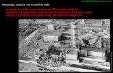 Foto: U.S. Department of Energy Chernobyl, Ucrânia - 26 de abril de 1986 O reator no. 4 da usina nuclear de Chernobyl explode, lançando na atmosfera uma.