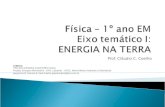 Prof. Cláudio C. Coelho FONTES FONTES:  Projeto Energia Alternativa - UFG, Labsolar - UFSC, World Watch Institute.