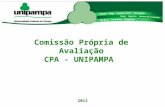 Comissão Própria de Avaliação CPA - UNIPAMPA 2012.