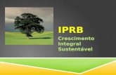 IPRB Crescimento Integral Sustentável. Processo Envisionar Capacitar Multiplicar.