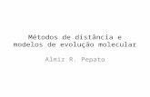 Métodos de distância e modelos de evolução molecular Almir R. Pepato.