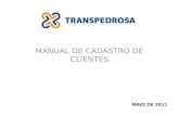 MANUAL DE CADASTRO DE CLIENTES MAIO DE 2011. Na janela Atualiza§µes, selecionar CLIENTES