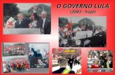 O GOVERNO LULA (2003 - hoje). Mudança "Mudança: esta é a palavra chave, esta foi a grande mensagem da sociedade brasileira nas eleições de outubro. A.