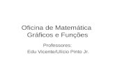 Oficina de Matemática Gráficos e Funções Professores: Edu Vicente/Ulício Pinto Jr.