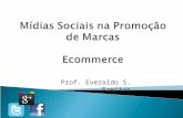 Prof. Everaldo S. Freitas. Mídias Sociais são ambientes virtuais onde as pessoas, assim como as empresas, interagem por meio de perfis pessoais e de páginas.