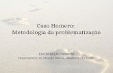 Caso Homero: Metodologia da problematização EAD DOENÇAS CRÔNICAS Departamento de Atenção Básica – Ministério da Saúde.