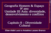 Geografia Homem & Espaço 9º ano Unidade III Ásia: diversidade, desenvolvimento e conflitos Capítulo 8 – Diversidade Cultural Elian Alabi Lucci e Anselmo.