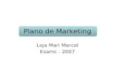 Plano de Marketing Loja Mari Marcel Esamc - 2007.