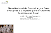 Plano Nacional de Banda Larga e Suas Evoluções e o Impacto para o Futuro do Segmento no Brasil 8o. SENAD – Joao Pessoa – PB 28/abril/2011 Dórian Lacerda.