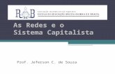 As Redes e o Sistema Capitalista Prof. Jeferson C. de Souza.
