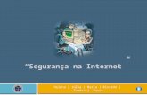 Segurança na Internet Helena | Júlia | Maria | Ricardo | Sandra | Vasco.