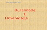 A Freguesia de Atei Ruralidade E Urbanidade Trabalho realizado por: Catarina Ribas nº4 8ºC.