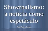 Showrnalismo: a notícia como espetáculo José Arbex Junior.