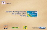 Cartão de Pagamento de Defesa Civil CPDC. Etapas da Adesão ao CPDC ANTES do desastre.