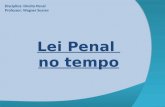 Lei Penal no tempo Disciplina: Direito Penal Professor: Wagner Soares.