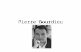 Pierre Bourdieu. Biografia Nasceu em 1930, morreu em 2002 Importante sociólogo francês, criador de vários conceitos utilizados até hoje na sociologia.