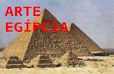 ARTE EGÍPCIA. ARQUITETURA Estava ao serviço da teocracia do Faraó, das divindades e da crença na vida após a morte: Palácio – morada do deus vivo Túmulo.