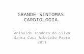 GRANDE SINTOMAS CARDIOLOGIA Anibaldo Teodoro da Silva Santa Casa Ribeirão Preto 2011.