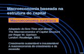 Macroeconomia baseada na estrutura do capital Crescimento sustentável e insustentável A macroeconomia do crescimento e da recessão 2006 Adaptado do livro.