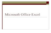 Microsoft Office Excel. O que é? Um aplicativo desenvolvido pela empresa Microsoft, uma planilha eletrônica que fornece ferramentas para efetuar cálculos.