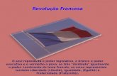 Revolução Francesa O azul representa o poder legislativo, o branco o poder executivo e o vermelho o povo, os três "dividindo" igualmente o poder. Lembrando.