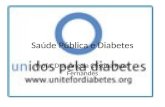 Saúde Pública e Diabetes Profa. Dra. Ângela Cristina Puzzi Fernandes.