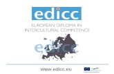 Www.edicc.eu. European Diploma in Intercultural Competence – EDICC Diploma Europeu em Competência Intercultural – EDICC Diploma programme designed in.
