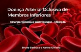 Doença Arterial Oclusiva de Membros Inferiores Cirurgia Torácica e Endovascular - MEDB46.
