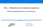 PGL – Plataforma de Gestão Logistica Rastreabilidade de Containers.