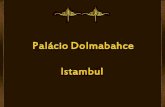 O Palácio de Dolmabahce em Istambul, Turquia, situado no lado europeu do Bósforo, foi o principal centro administrativo do Império Otomano. Uma lei.