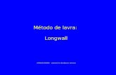 Método de lavra: Longwall (UFRGS/DEMIN - material de divulgação interna)