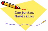 Conjuntos Numéricos Conjuntos Numéricos. V = {a, e, i, o,u} É o conjunto das vogais. C = { Lisboa, Porto, Braga, Aveiro, Coimbra, ….} É o conjunto das.