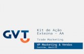 Kit de Ação Externa - AA Trade Marketing VP Marketing & Vendas Curitiba, Abril/12.